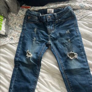 24 months Hudson Distressed Blue Denim Jeans